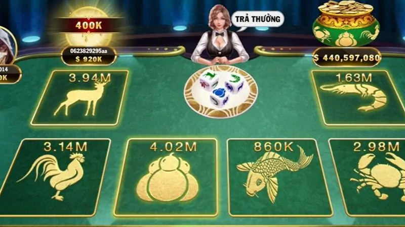 Cách chơi Bầu Cua online